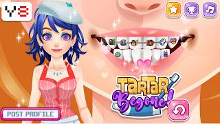 Blonde Sofia: Tartar Removal Game Walkthrough Review #games #gamewalkthrough #gameplay #doctor screenshot 3