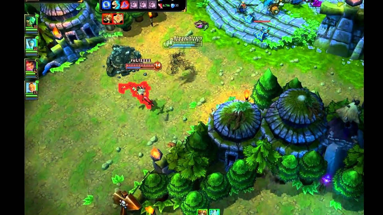 Bloodthirsty League of Legends shaco ownage