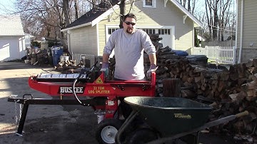Huskee 22 ton Log Splitter Review