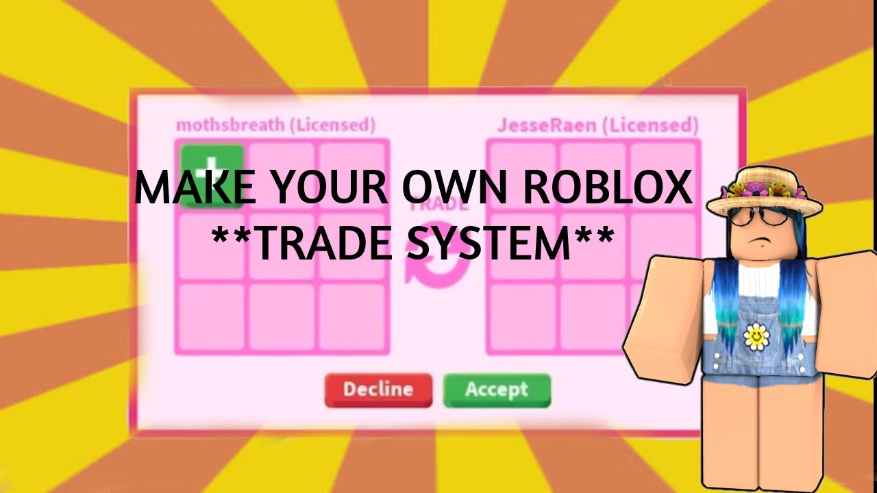 Trading System – Roblox Support