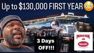MAVERIK OIL COMPANY is paying up to 130k FIRST YEAR to haul Crude Oil
