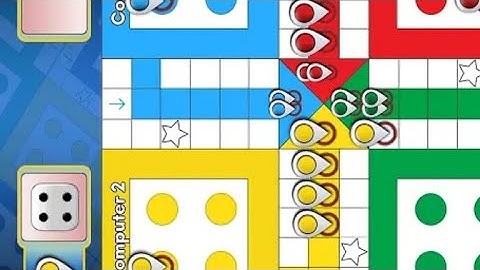 ludo king 4 players quick video game | ludo game video match,