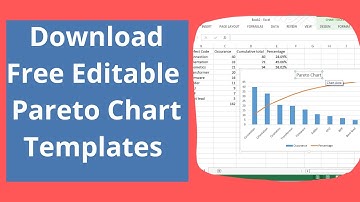 How To Download Free Editable Pareto Charts Templates In Excel File