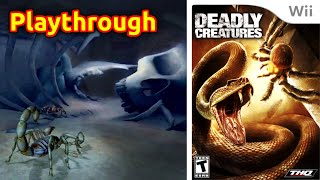 Deadly Creatures Sur Wii - PAL FR Complet - État Comme Neuf