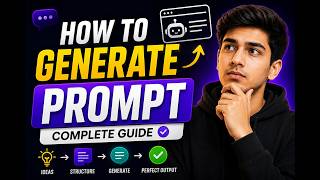 How to generate a Prompt with Chat Gpt #ai  #coding #ui #react
