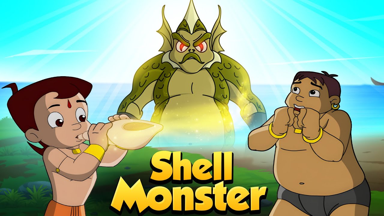 Kalia Ustaad - Shell Monster | Chhota Bheem Cartoon | Adventure Videos for Kids | Hindi Kahaniya