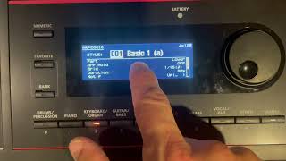 how to set up your roland Juno DS 88 for Baba O'Riley - with organ/piano split.