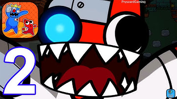 Rainbow.io Origin Story - Gameplay Walkthrough Part 2 Survival In Rainbow Friends Story iOS, Android