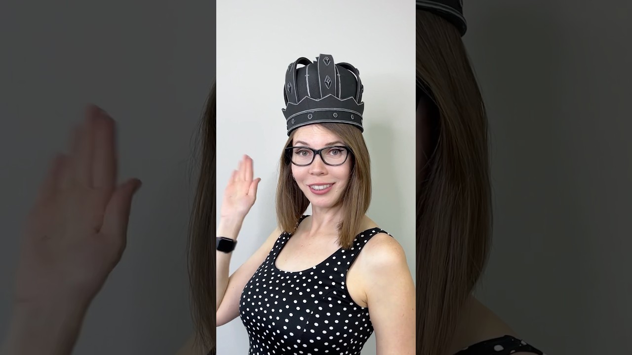 How to make a Crown out of foam! #diycrafts
