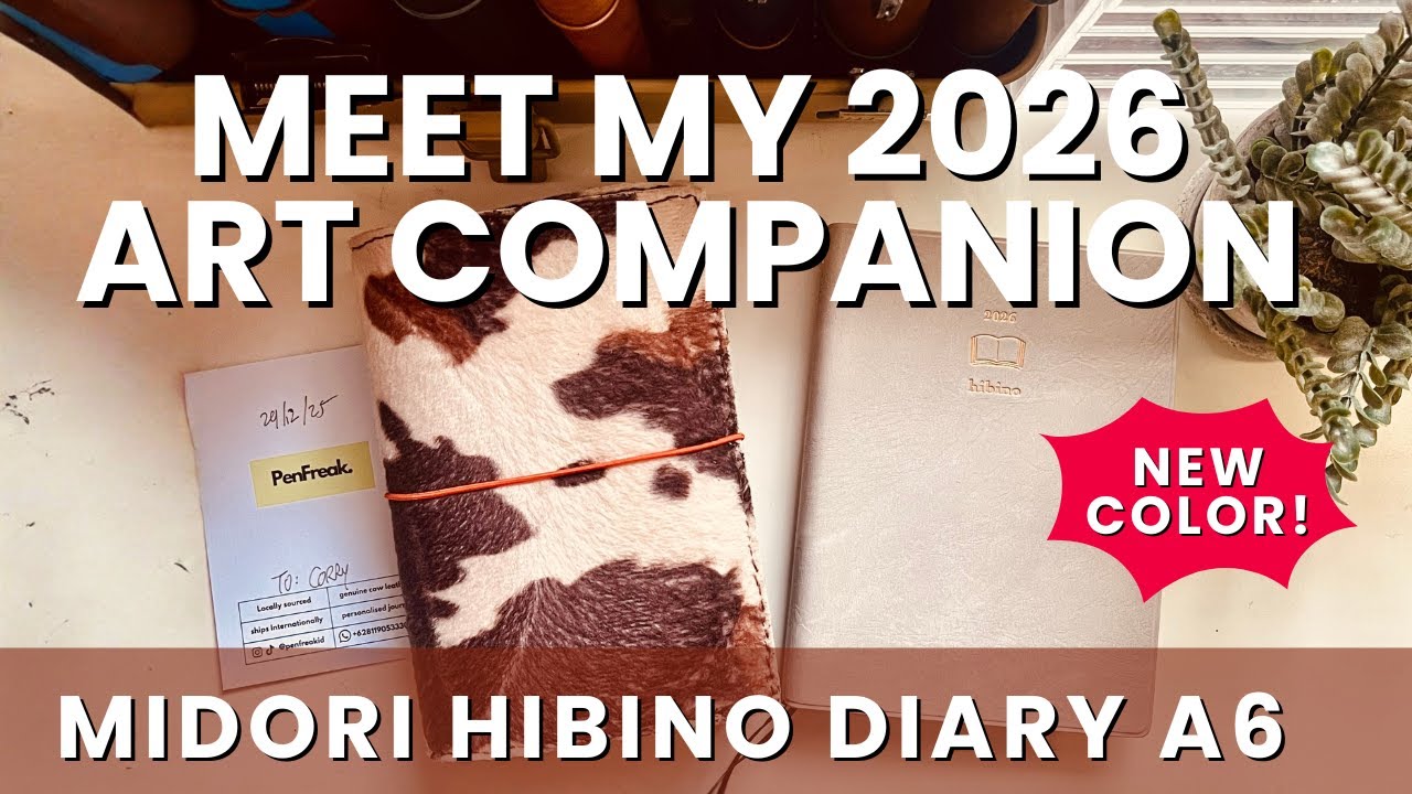 🚨 Распаковка новой сумки Midori Hibino 2026 (серая) 📖 | Почему я выбрала её в качестве компаньона...