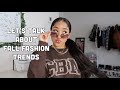 My Opinion on Popular Fall/Winter Fashion Trends! Hats, Patchwork, Blanket Pants, Etc. | Let’s Chat
