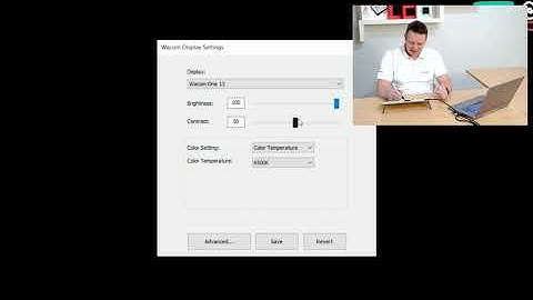 Display settings on Wacom One & Guido