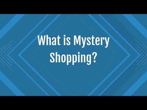 What is Mystery Shopping?