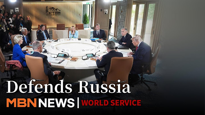 G7 Summit Kicks Off in Canada... Trump Calls Russia's Exclusion "Offensive"