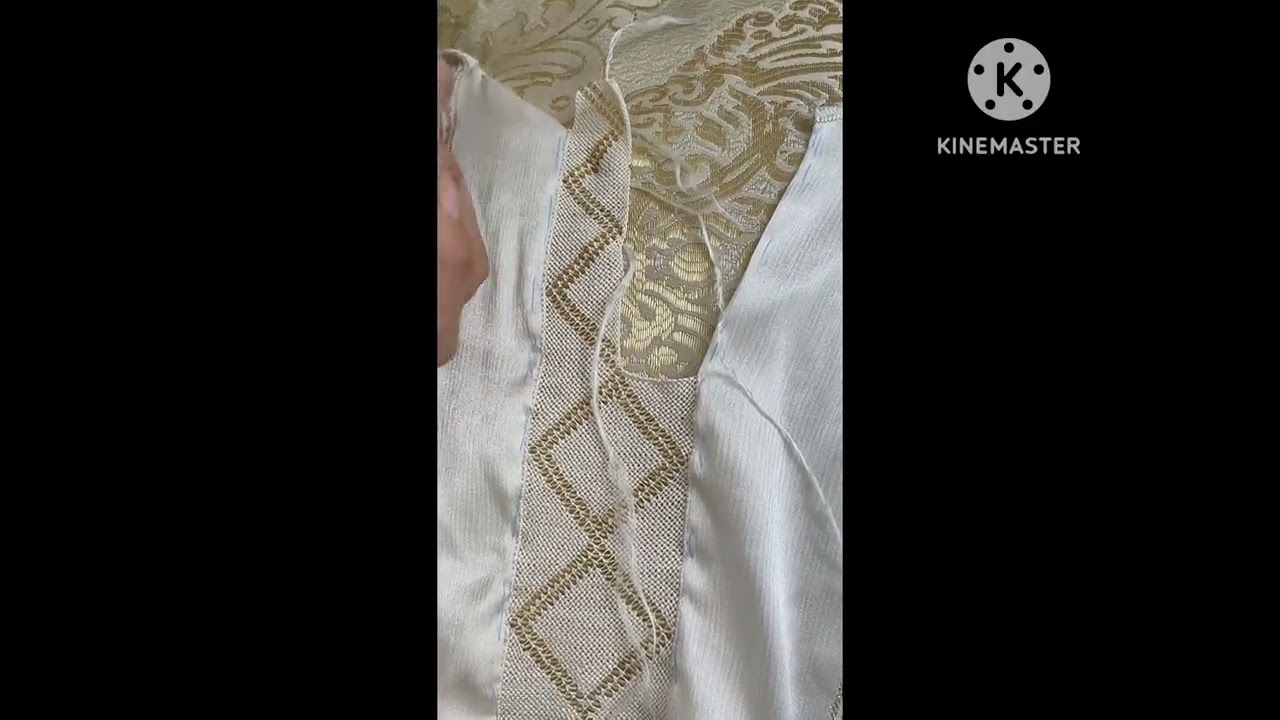 اجي تعلمي معايا فتحة العنق بالعقيق المهرس وتولي محترفة فراندة 