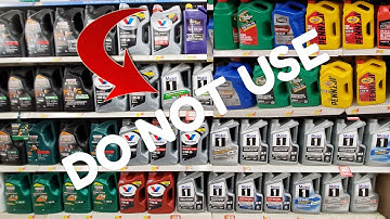WARNING Mechanics DO NOT USE this engine oil? Mobil1, Pennzoil, Castrol