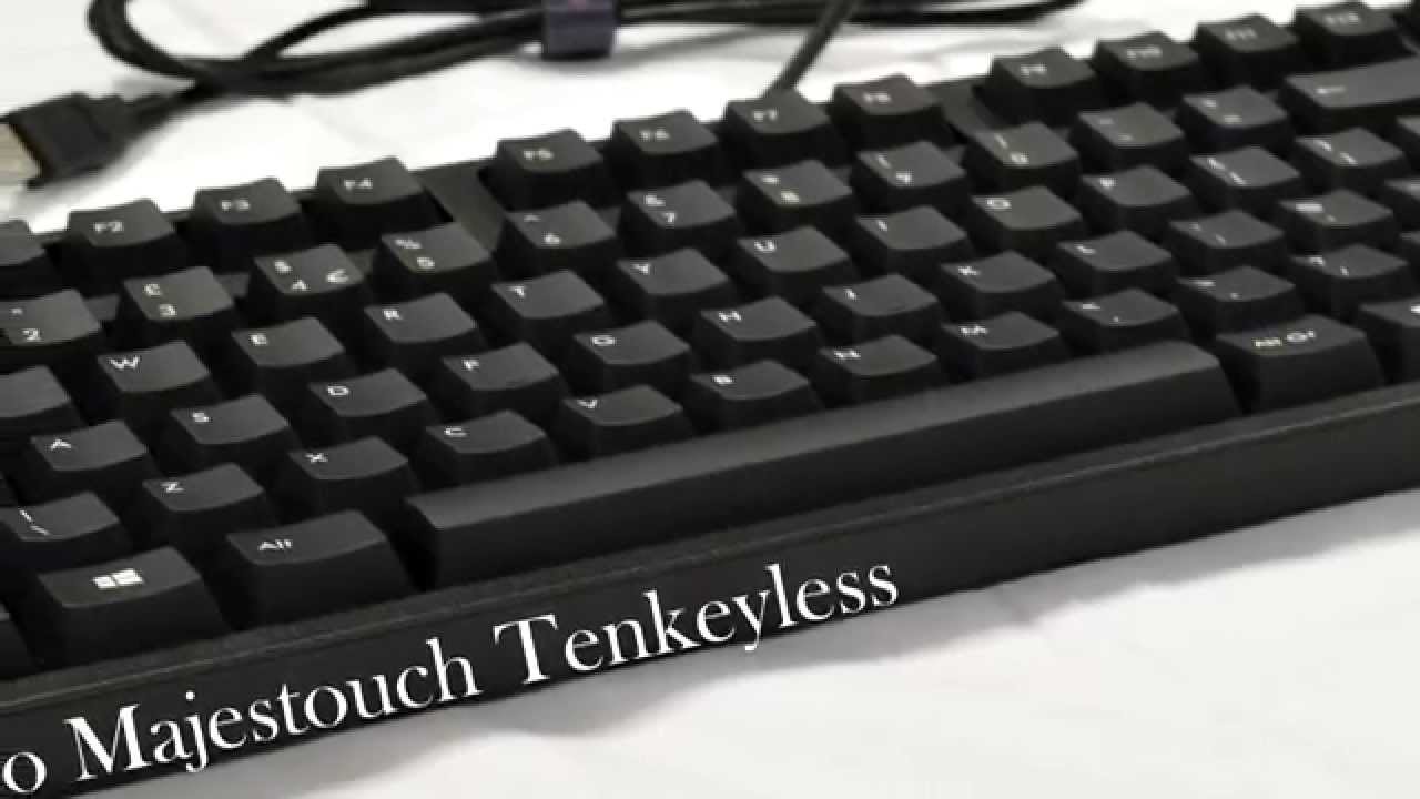 UK Filco Majestouch 2 Tenkeyless Silent S MX Soft Linear Keyboard