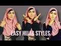 Easy hijab tutorial with inner cap  full coverage hijab styles  meem gazi  