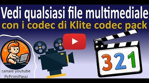 Riprodurre qualsiasi audio e video con i codec di klite codec pack