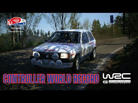 EA Sports WRC / Controller World Record / Mali Lipovec (Croatia) / Vauxhall Nova Sport