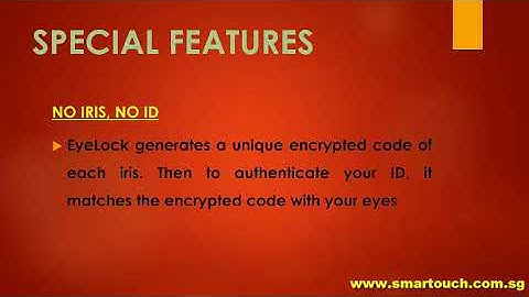 Biometric Iris Detection HBOX Special Features For Access Control System