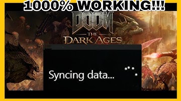 Fix DOOM The Dark Ages Stuck on Syncing Data Screen | PC Game Pass Full Solution (2025)