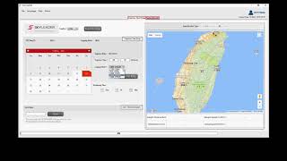 SKYLEADER V2.0 teaching video - Set the departure time screenshot 5