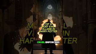 Who is the most evil villain? #harrypotter #voldemort #hogwarts