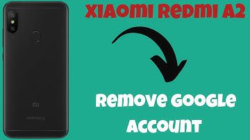 Xiaomi Redmi A2 Plus Remove google account || How to remove google account || Google account setting