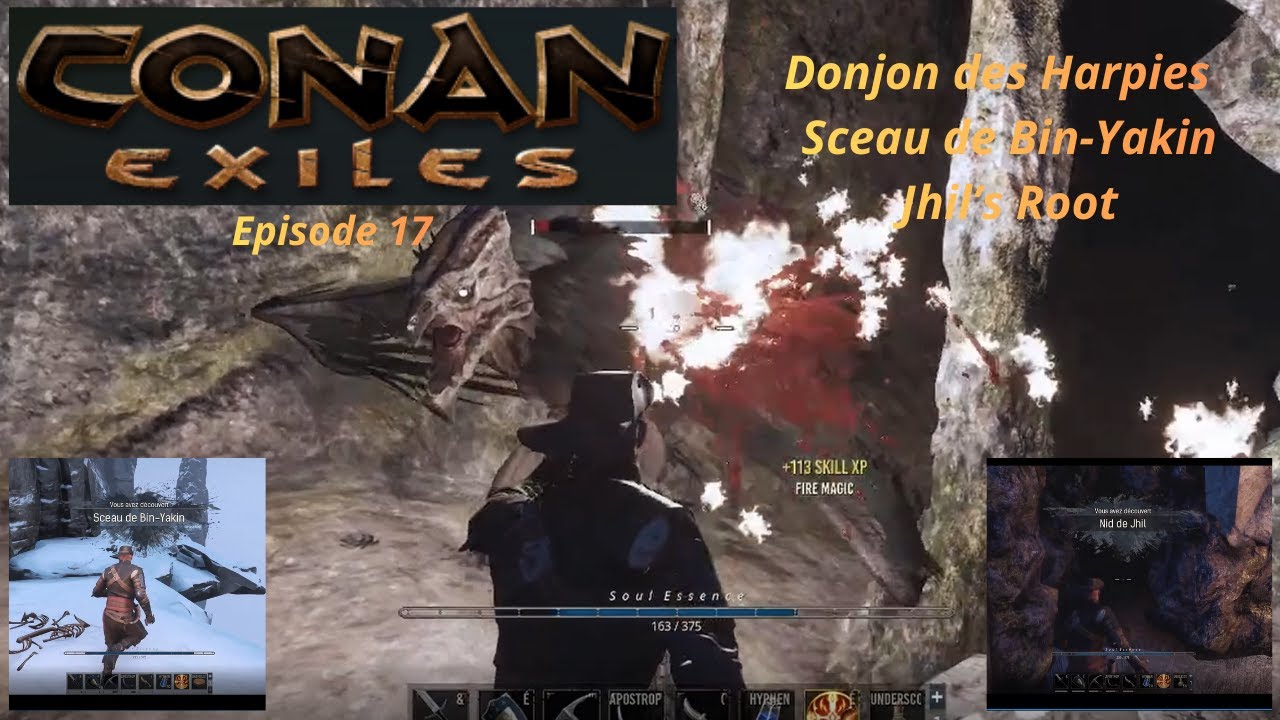 CONAN EXILES AOC #17  Téléporteurs, Donjons AoC & Route vers la Neige !