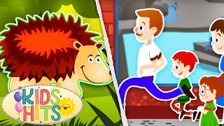 Running To The Zoo + Walking Little Hedgehog | Best Kids Songs & Nursery Rhymes | Kids Hits