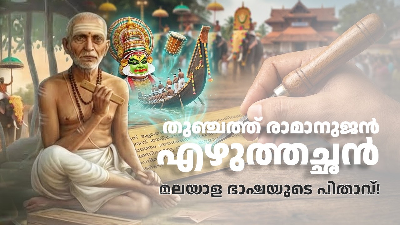 തുഞ്ചത്ത് എഴുത്തച്ഛൻ - ആധുനിക മലയാള ഭാഷയുടെ പിതാവ് | Ezhuthachan: Father of Malayalam | Slumber Saga