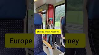 Europe Train Journey 😍🚆 | Rainy, Foggy &amp; Dreamy Views