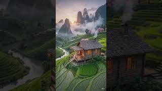 Lost in the Clouds: The Most Peaceful Place on Earth 🏡✨” #shortsyoutube