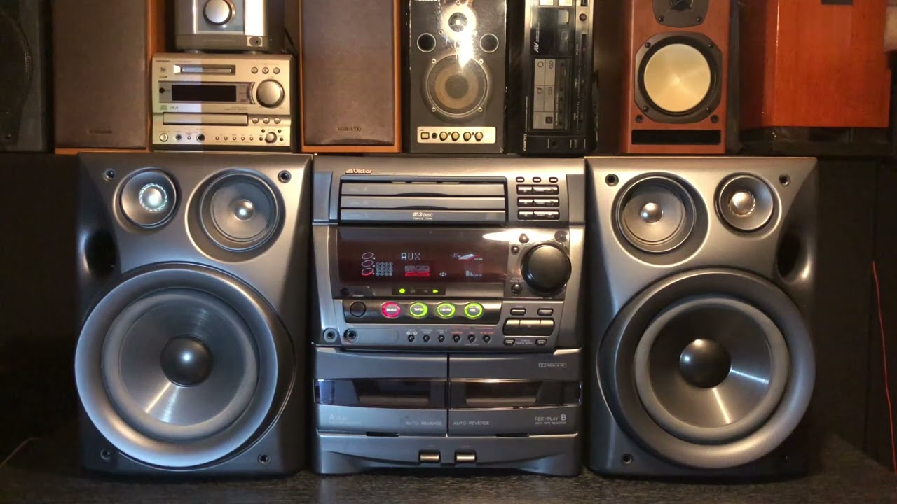 VICTOR -JVC MODEL №MX-X1 Stereo hi-fi component.1995s - YouTube