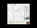 Solving a sudoku from gmpuzzles.com