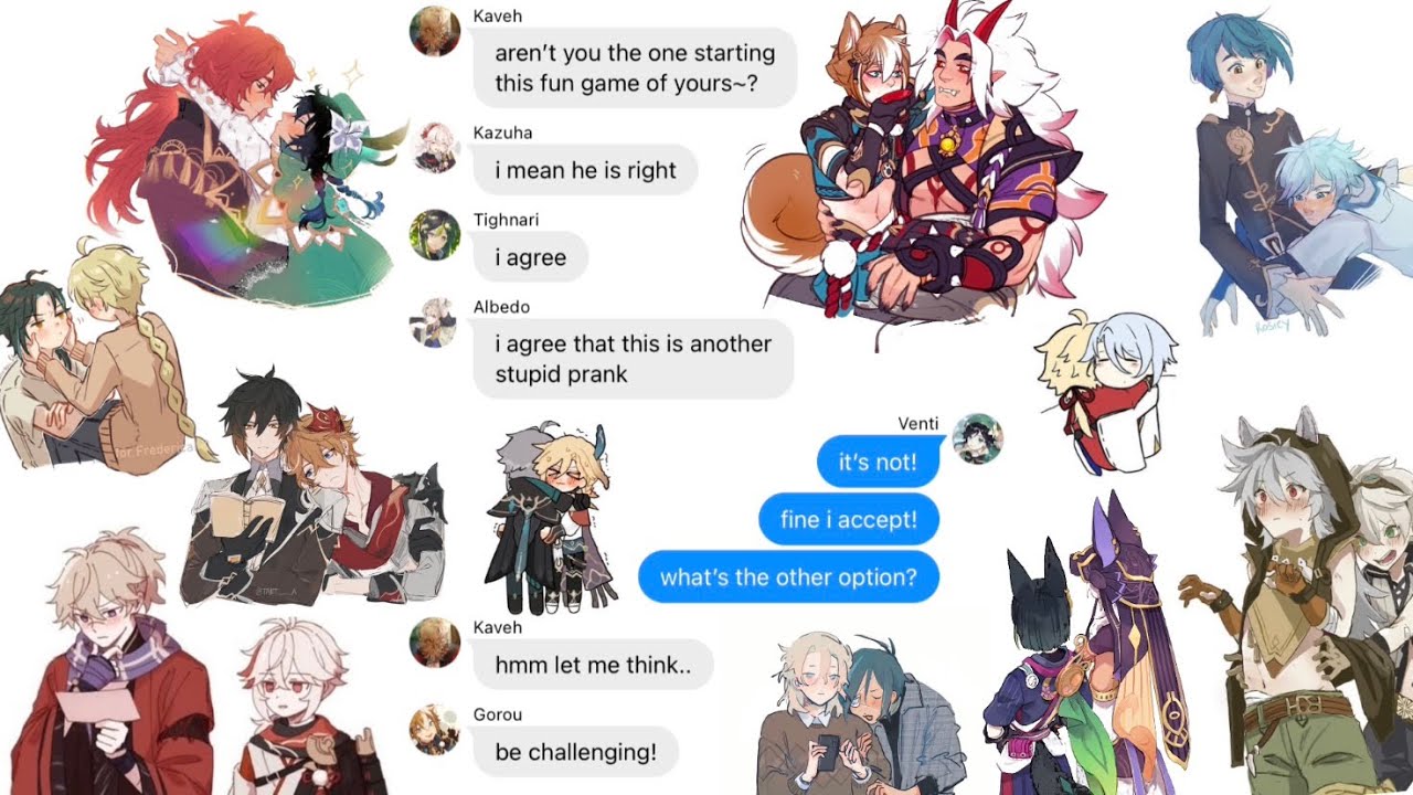 Making A Bet Lyrics Prank On The Top’s || Genshin Impact Group Chat