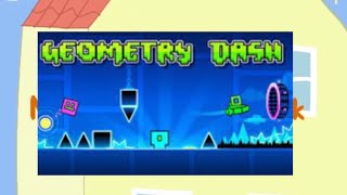 Peppa Pig plays Geometry Dash!