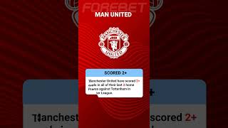 Manchester United - Tottenham  - 29/10/2024 #shorts
