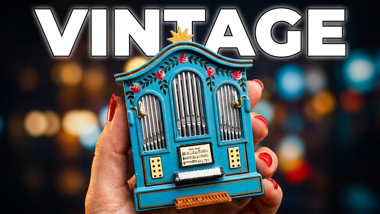 Vintage Style German Music Box Vintage Style German Music Box