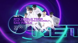 BTS World Tour: 'Love Yourself: Speak Yourself' - Sao Paulo - Promo NET.  (28 & 29 September 2023)
