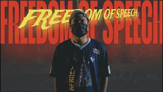 FREEDOM OF SPEECH - GURU SHRN |PROD-@boiyanel  OFFICIAL MUSIC VISUALIZER |