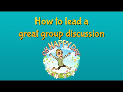 How To Lead Great Group Discussion - Beginners Guide