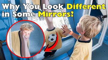 Why Mirrors Slightly Distort Your Face (And You Never Noticed)