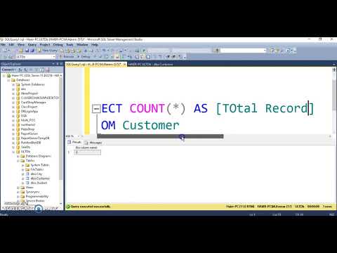 COUNT Function in SQL Server Database Part 37