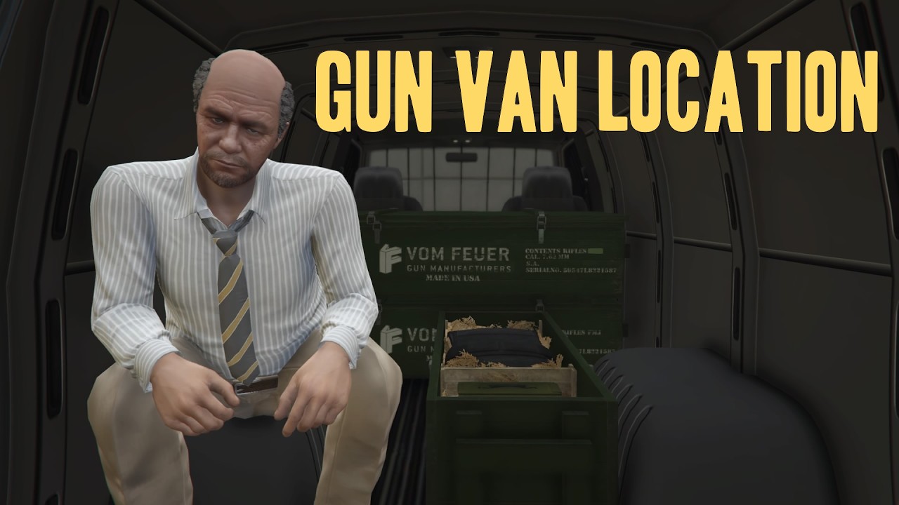 GTA Online Gun Van Location for February 21 | Gun Van Location Today