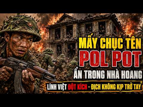 CUỘC ĐỘT KÍNH CĂN NHÀ HOANG _ KHIẾN MẤY CHỤC TÊN POL PÓT BỊ TIÊU DIỆT
