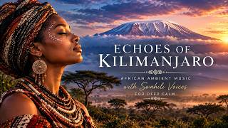 Echoes of Kilimanjaro | African Ambient Music with Swahili Voices for Deep Calm | 2 Hours News