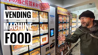 Gourmet Vending Machines in Tokyo Japan