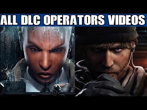 Rainbow Six Siege All DLC Operator videos Including Clash & Maverick Year 3 2 1 R6 Trailers